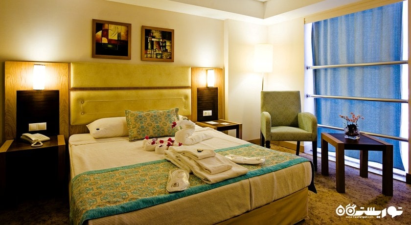 نمای اتاق استاندارد با چشم انداز دریا	